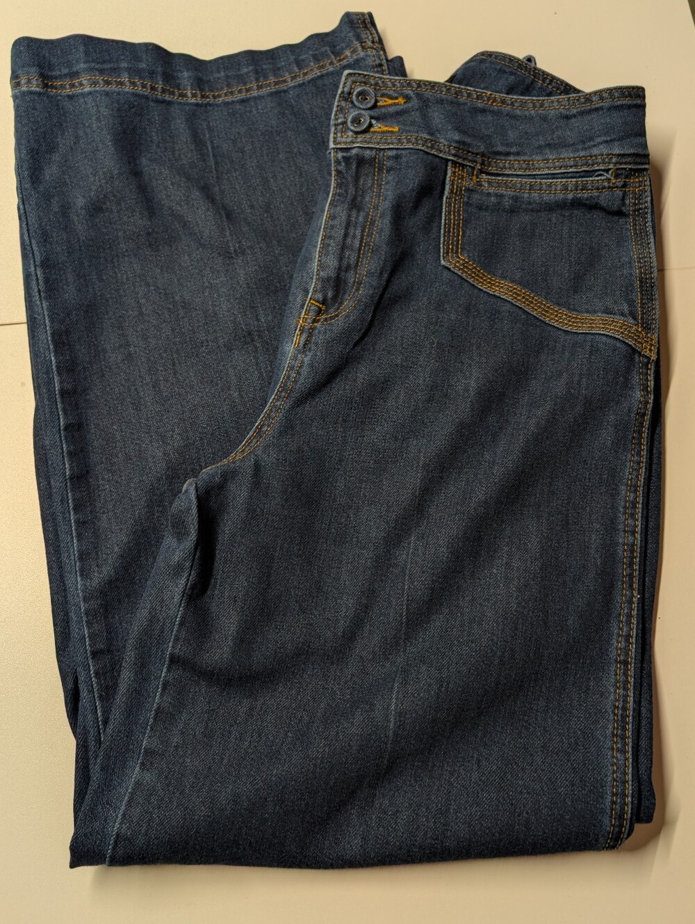 House of Harlow 1960 High-Waist Wide Leg Cinch Back Jeans, Size: 28 EUC - Picture 10 of 10